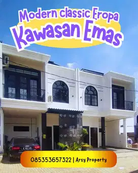 Dekat KRL & KAMPUS UI-Rumah ideal pasangan aktif