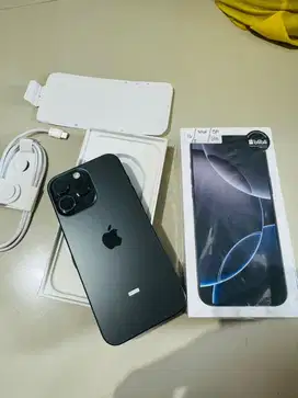 iphone 16 pro max 256 bh 100% garansi panjang