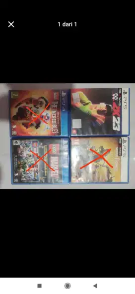 Kaset PS5 WWE23