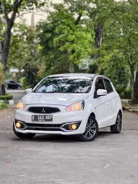(km 20ribu) mirage 1.2 matic 2016 hatchback