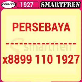 NOCAN 1927 Kartu perdana nomor cantik seri tahun Bonek Persebaya