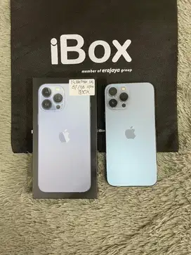 IPhone 13 ProMax 128GB iBox Blue mulus Fullset Ori BH  87% 3Utool 98