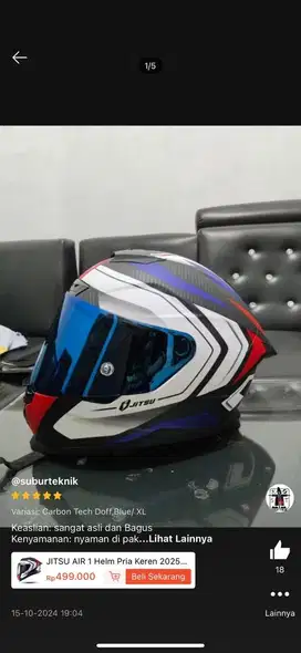 Helm Full Face Air Jitsu