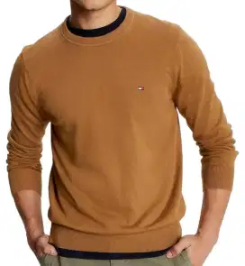 Knitwear Tommy Hilfiger borwn colour Size M Preloved