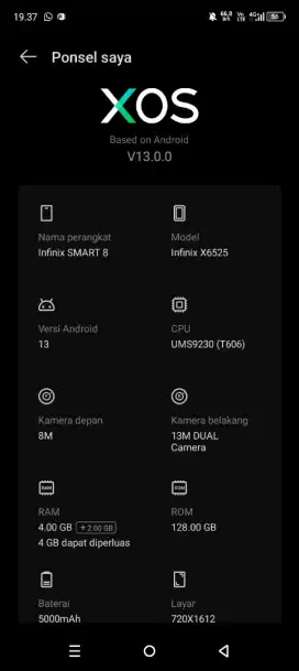 Infinix smart 8