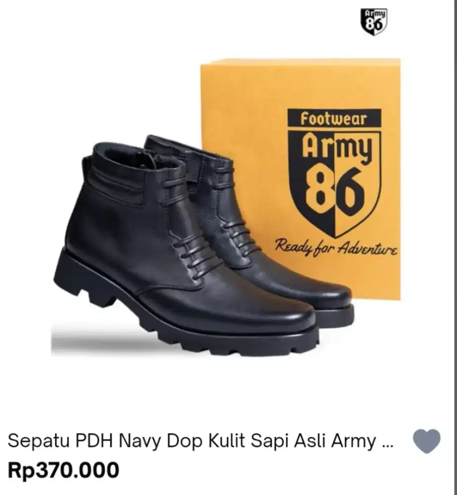 Sepatu Masih Baru Mulus