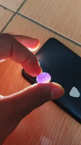 Batu akik kecubung amethyst kalimantan