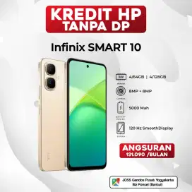 BISA KREDIT HP MURAH INFINIX SMART 10 4/64GB 4/128GB TANPA DP