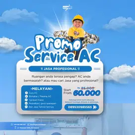 PROMO SERVICE / CUCI AC SURABAYA SIDOARJO