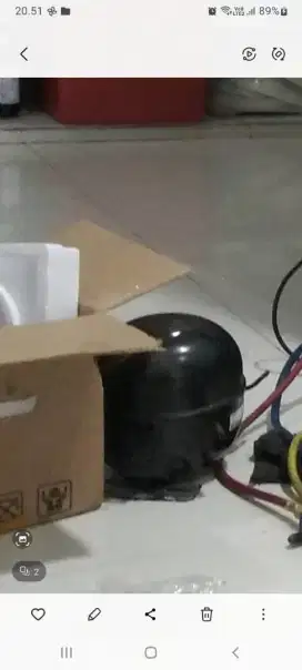 Kompresor Samsung model pintu kanan kiri rusak