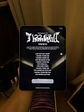 ipad pro gen 4 M2 256gb wifi only