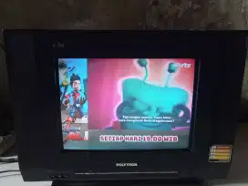 Tv tabung 21in merk polytron normal