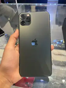Iphone 11 promax 256gb midnight green all operator