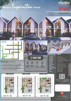 Dijual Rumah Di Chatra Residence Kalisuren Bogor Lokasi Strategis