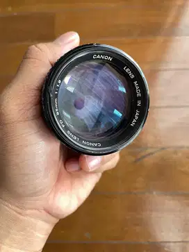 Canon new FD 85 f1.8 vintage manual analog