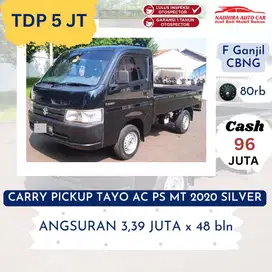 Promo TDP 5 Juta Carry pickup tayo ac ps mt 2020 silver