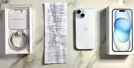IPHONE 15 128 GB LIKE NEW PEMAKAIAN SEMINGGUAN