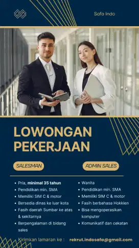 Salesman & Admin Sales