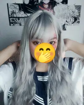 Rambut palsu mermaid wave