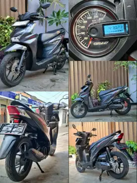 Honda beat 2025 lengkap, stnk,bpkb, faktur km-4800 baru 6bln