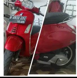 Vespa Sprint Iget Merah 2020