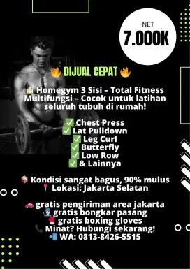 HOMEGYM 3 SISI TOTAL FITNESS