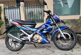 Satria fu150 cbu thailand 2006 biru