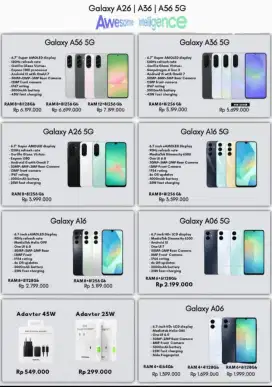 GALAXY A SERIES