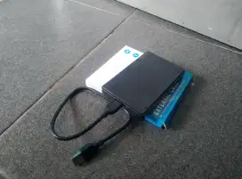 HDD External 500Gb gress Casing baru normal no bad