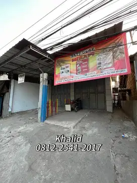 Dijual Ruko + Kontrakan Area Strategis Pinggir Jalan Raya