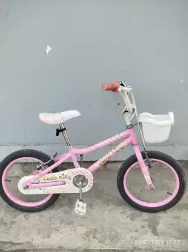 Sepeda anak polygon hello kitty uk 16 kokoh tahan banting