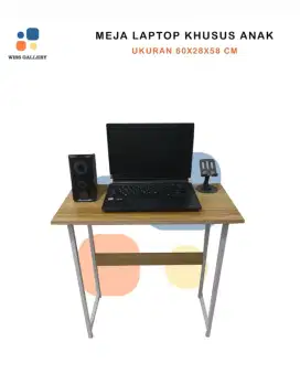 Meja minimalist anak belajar