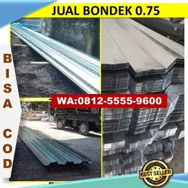 Grosir Bondek Material Bantul Bondek Cor 0,75 Std 5 Meter Bayar COD