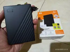 HDD external 2.5 WD MyPassport 4TB USB 3.0 Garansi ON