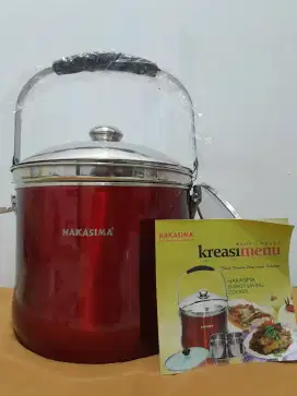 HAKASIMA Presto, Steamer Pot, Slow Cooker Tanpa Listrik