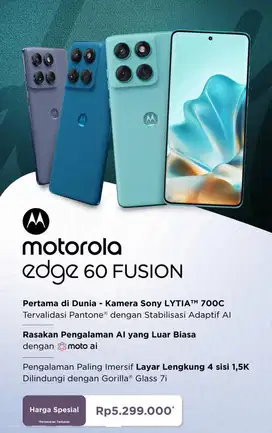 MOTOROLA EDGE 60 FUSION 12/256