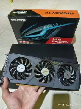 GIGABYTE RX 6600 EAGLE 8GB 128Bit DDR6 1x8 Pin Power