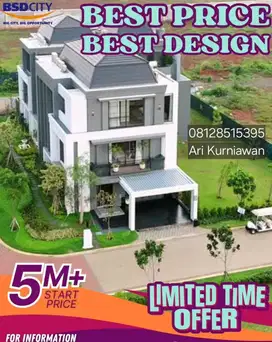 Cluster Armont Residence BSD City Harga Mulai 5.4M type 8 9 10 KPR DP0