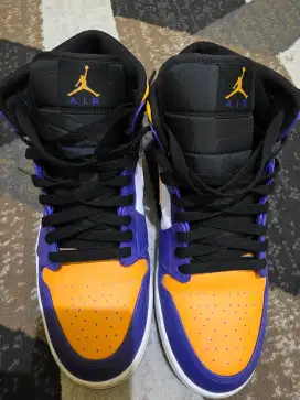 Air Jordan 1 Mid Lakers second (No Box)