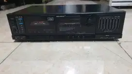 Tape deck singel kaset amplifier karaoke