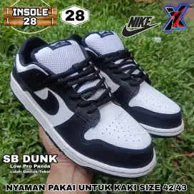 SEPATU SNEAKERS PRIA/WANITA NIKE SB DUNK PANDA HITAM PUTIH