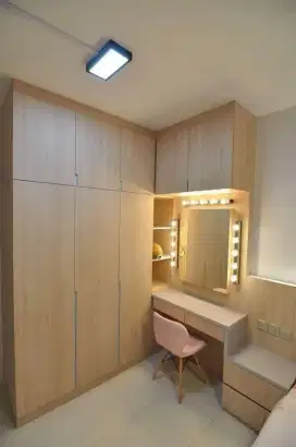 Kitchen set bedroom set interior wadrobe custom lemari pakaian kitchen