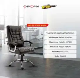 Kursi Direktur Importa IMP-OC UT-022 Black