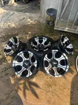 Velg R15 dick cepek bisa untuk jimny katana feroza taft escudo vitara