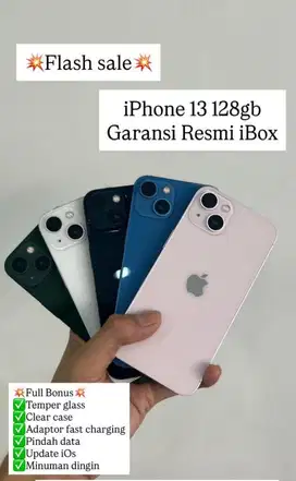 KREDIT IPHONE 13 GARANSI RESMI