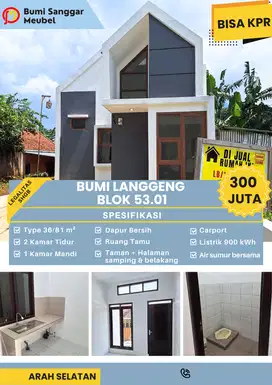 Rumah bernuansa vila