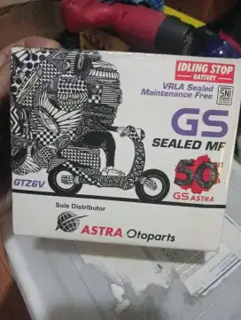 Aki GS original ASTRA ORIGINAL type gtz6v