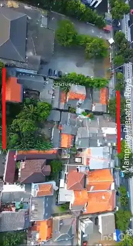 Dijual Tanah Di Pinggir Jalan Raya Di Mampang Prapatan Jak Sel