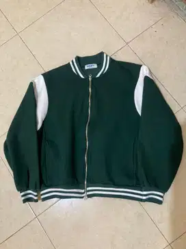 Varsity Jacket Double Zipper