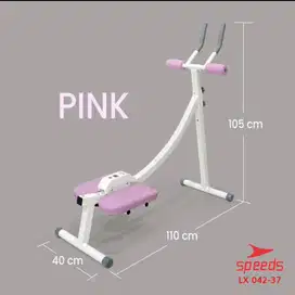 Alat gym pengecil perut, paha AB Coaster